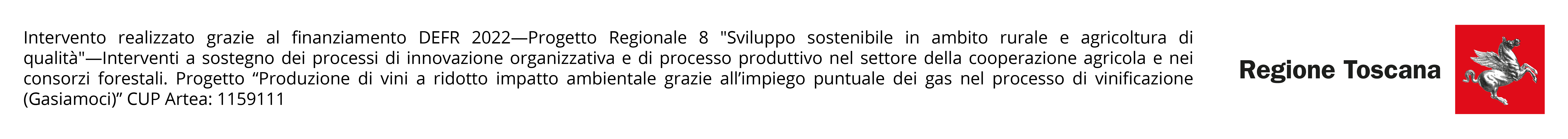 Progetto Regione Toscana